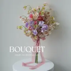 クラッチブーケ ♡ アーティフィシャルフラワー ウェディング ブーケ