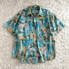 ATELIER WOODS アロハシャツ 柄シャツ ヴィンテージ ストリート