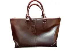 【未使用品】GUIONNET ギオネ　レザー トートバッグ ブラック 2way