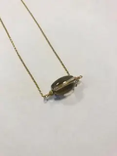ネックレス　スモーキークウォーツ