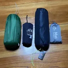 Naturehike ソロテント 2人用 キャンプ エアマットブランケットセット