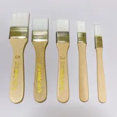 多用途刷毛 5サイズセット ペイント刷毛 ナイロンブラシ 5本