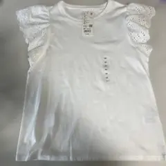 UNIQLO KIDS フリル袖Tシャツ 160
