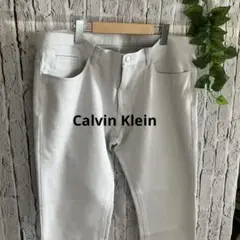 Calvin Klein ライトグレー　ゴルフパンツ 軽やか