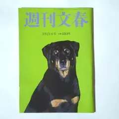 週刊文春 2024年3月21日号