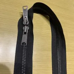 YKK 8号メタルファスナー　止頭合　ダブル　MGMKC-8 DAL 55cm