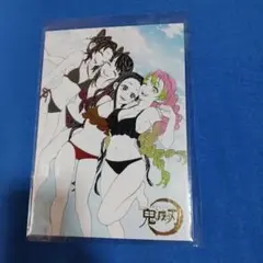 鬼滅の刃　原画展　箔押しイラストカードコレクション 水着