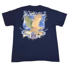 ガイハーヴェイ 半袖Tシャツ オーバーン大学 イーグル 夏物古着k89