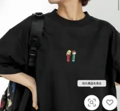 ペッツ　イアパピオネコラボT 新品　earPAPILLONNER PEZ×ear