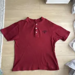 Champion tシャツ ワッフル ヘンリーネック