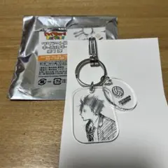 ハイキュー　黒尾鉄朗　クリアベースキーホルダー　ファンパーク
