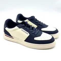 HILFIGER ネイビー/アイボリー スニーカー 27cm