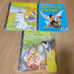 英語絵本 洋書 教材 児童書 ディズニー マザーグースなど 3冊セット