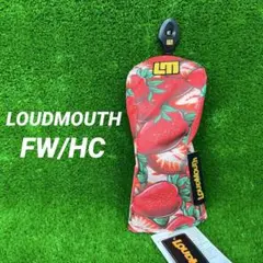 【新品】ラウドマウス フェアウェイ用ヘッドカバー ストロベリーズ HC0020