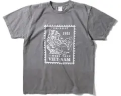 新品＊HOUSTON ヒューストン ピグメントプリントTシャツ ブラック XL