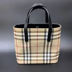 BURBERRYバーバリー ハンドバッグ トートバッグ ノバチェック