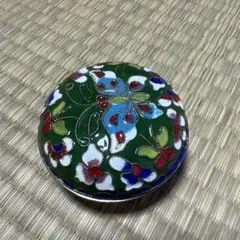 七宝焼ジュエリー小物入れ　インク入れ