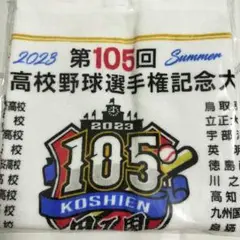 2023 第105回 高校野球 甲子園 タオルハンカチ
