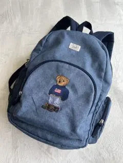 [美品]ポロラルフローレン　ポロベア刺繍　リュックサック　軽量