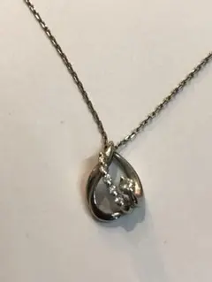 スタージュエリー PT950 D0.03cT ネックレス