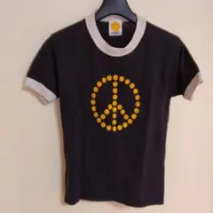 SMILEY ピースマーク Tシャツ M
