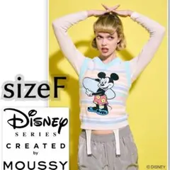 マウジー　ディズニーコラボキャミソール moussy ディズニー キャミソール - メルカリ