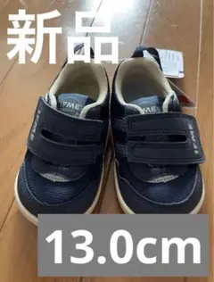 【新品】イフミー　シューズ 13.0cm ネイビー