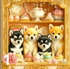 110　★オーダーページ★ハンカチ　柴犬さん柄8/29
