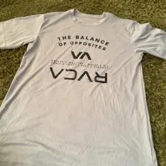 RVCA Tシャツ M ライトグレー グラフィック