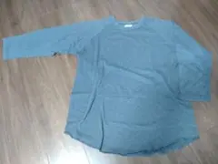 WALLAWALLA SPORT グレー 七分袖カットソー