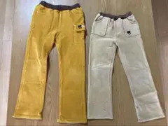ダブルビー　秋冬用長ズボン サイズ違い2本