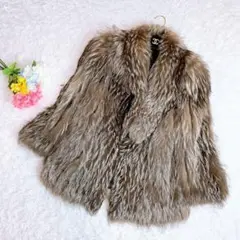 極美品✨サガフォック 毛皮 リアルファーコート XL相当