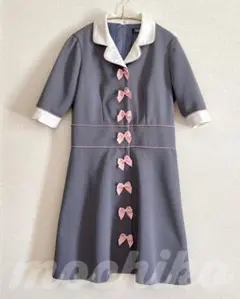 【美品】PAMEO POSE Ruban La Nina Dress グレー