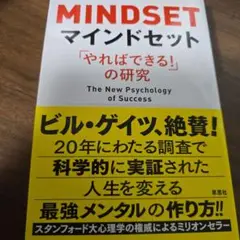 マインドセット 「やればできる!」の研究