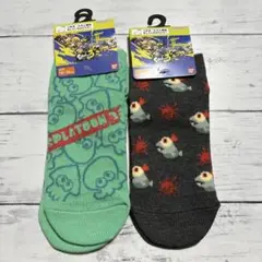 匿名発送！スプラトゥーン3 靴下　19-24cm 2組セット