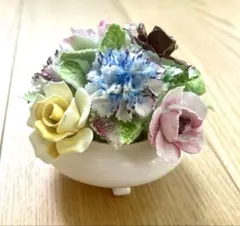 Royal Doulton製　陶器　花の置物　ロイヤルドルトン　バラ