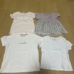 女の子　Tシャツ　100㎝　4枚セット