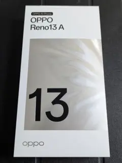 【新品未使用】OPPO Reno 13A アイスブルー SIMフリー
