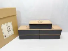 ほぼ未使用 茶道具 柳庵初瀬川作品 柳庵好 木製黒真塗 京名所弁当5客揃杉蓋紙箱 2025年最新】柳庵初瀬川の人気アイテム - メルカリ