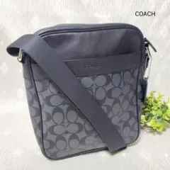 COACH コーチ クロスボディ ショルダーバッグ シグネチャー PVC