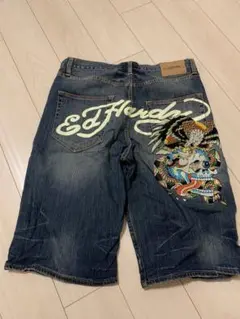 Ed Hardy デニム ハーフパンツ