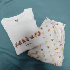 ユニクロ UT マリオ Tシャツ パンツ セット 150