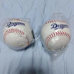 中日ドラゴンズのロゴボールです2点です