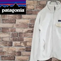 パタゴニア 14年製 フリースジャケット フルジップ ワンポイントロゴ