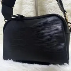 【極美品】TOPKAPI ブレス トプカピ リプル ショルダー バッグ ブラック