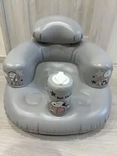 PEANUTS バスチェア グレー