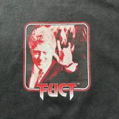 90s 初期FUCT Clinton Tシャツ supreme ape waps