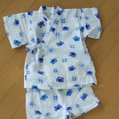 美品！ 涼しげな甚平 80サイズ