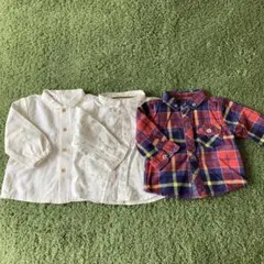 男の子　シャツ　60-70
