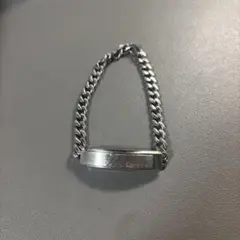 Calvin Klein シルバーチェーンブレスレット